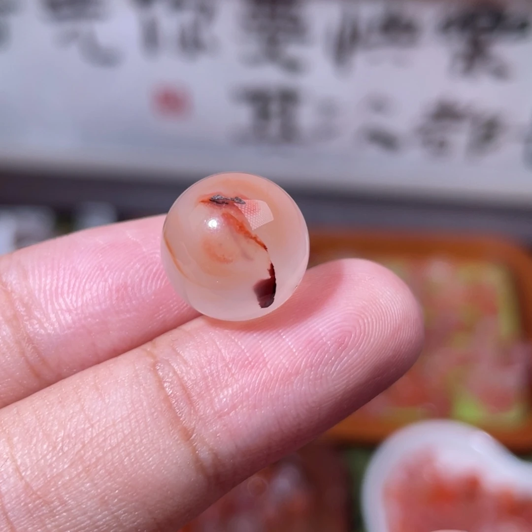 南红玛瑙未镶嵌挂件13417