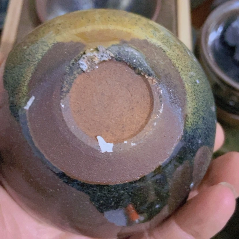 【闪购商品】茶盏墨*原矿原釉龙窑柴烧