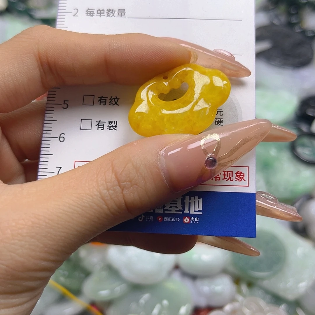 翡翠未镶嵌颈饰hhh