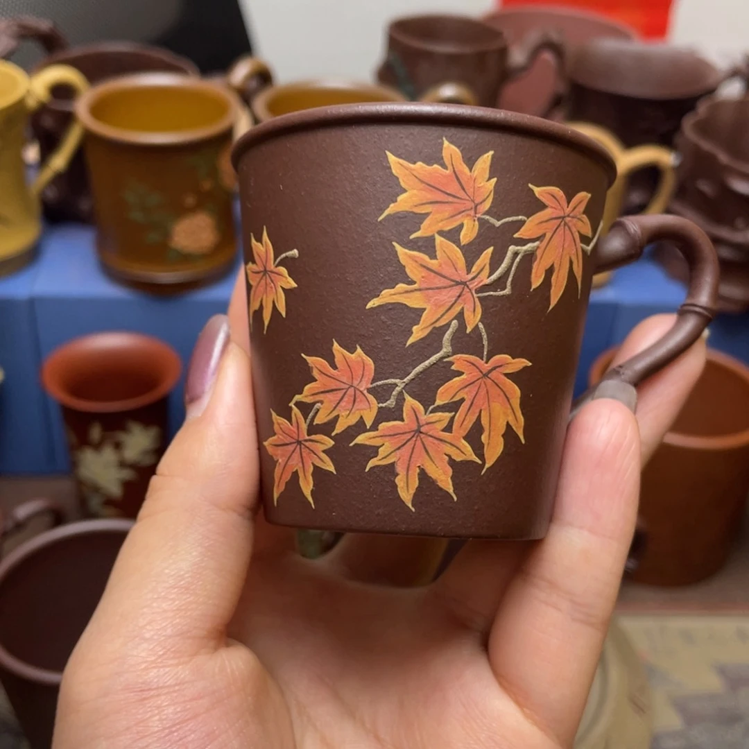 紫砂茶杯紫砂主人杯