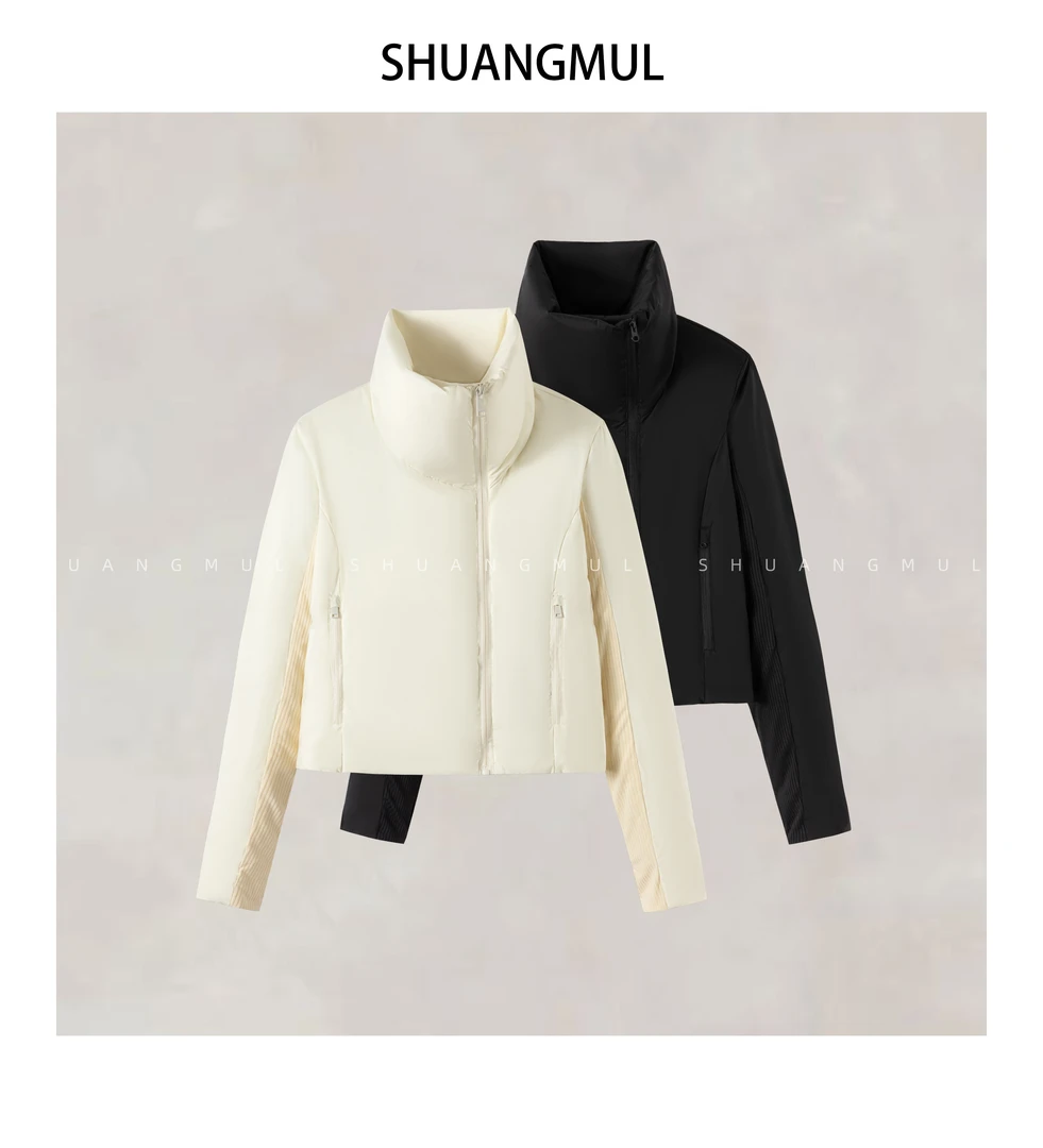 【SHUANGMUL】<舒适>90白鹅羽绒服