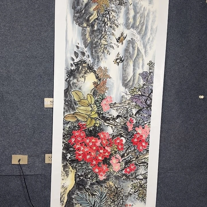 国画国画花鸟作品