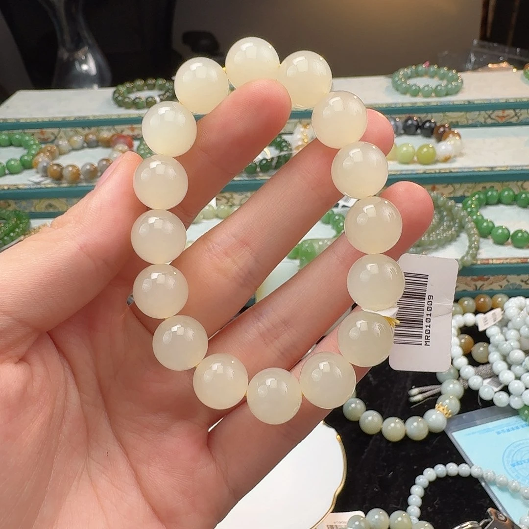 和田玉手串未镶嵌