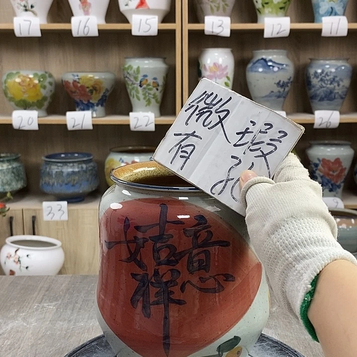 缸无**妹13xc景德镇陶瓷花盆