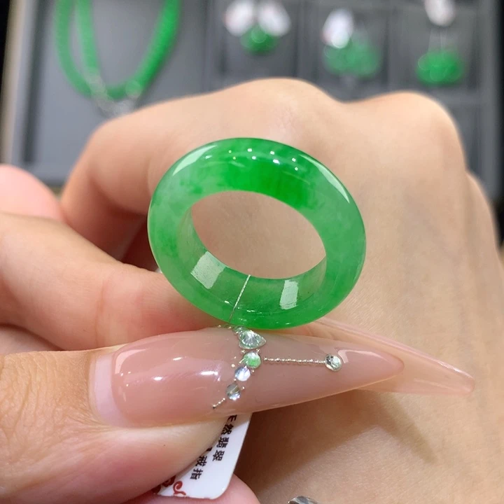 未镶嵌戒指翡翠11-12