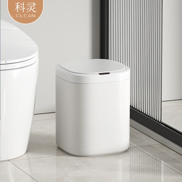 智能垃圾桶感应式家用客厅轻奢厕所厨房卫生间自动电动新款带盖