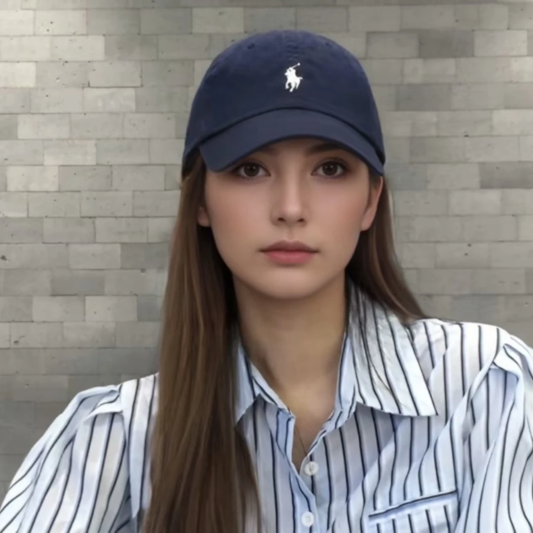 未使用 Ralph Lauren/拉夫劳伦 魔方JT 藏青色可调节棒球帽