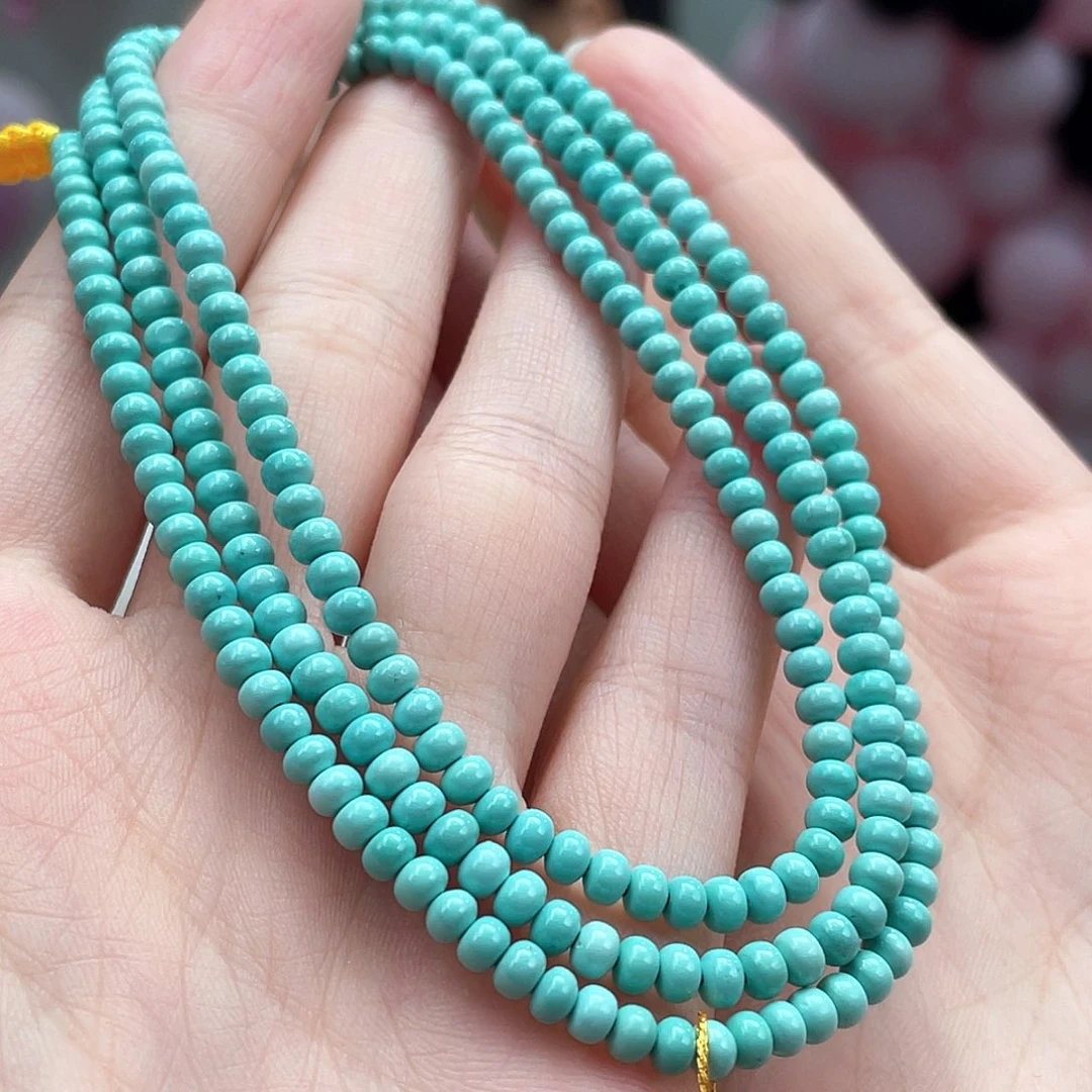 绿松石未镶嵌颈饰