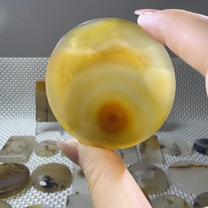 玛瑙/玉髓未镶嵌吊坠(不含链)45