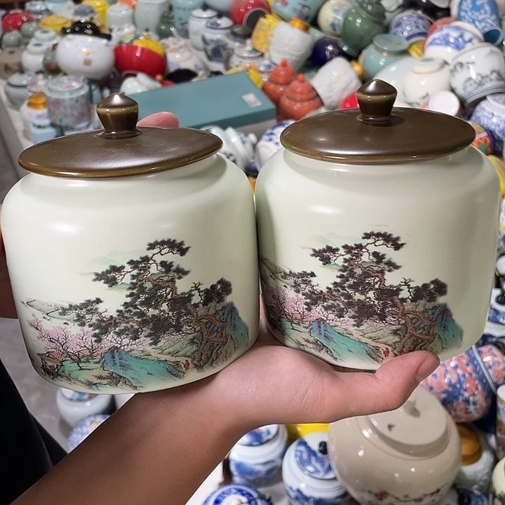 陶瓷罐茶叶罐密封罐