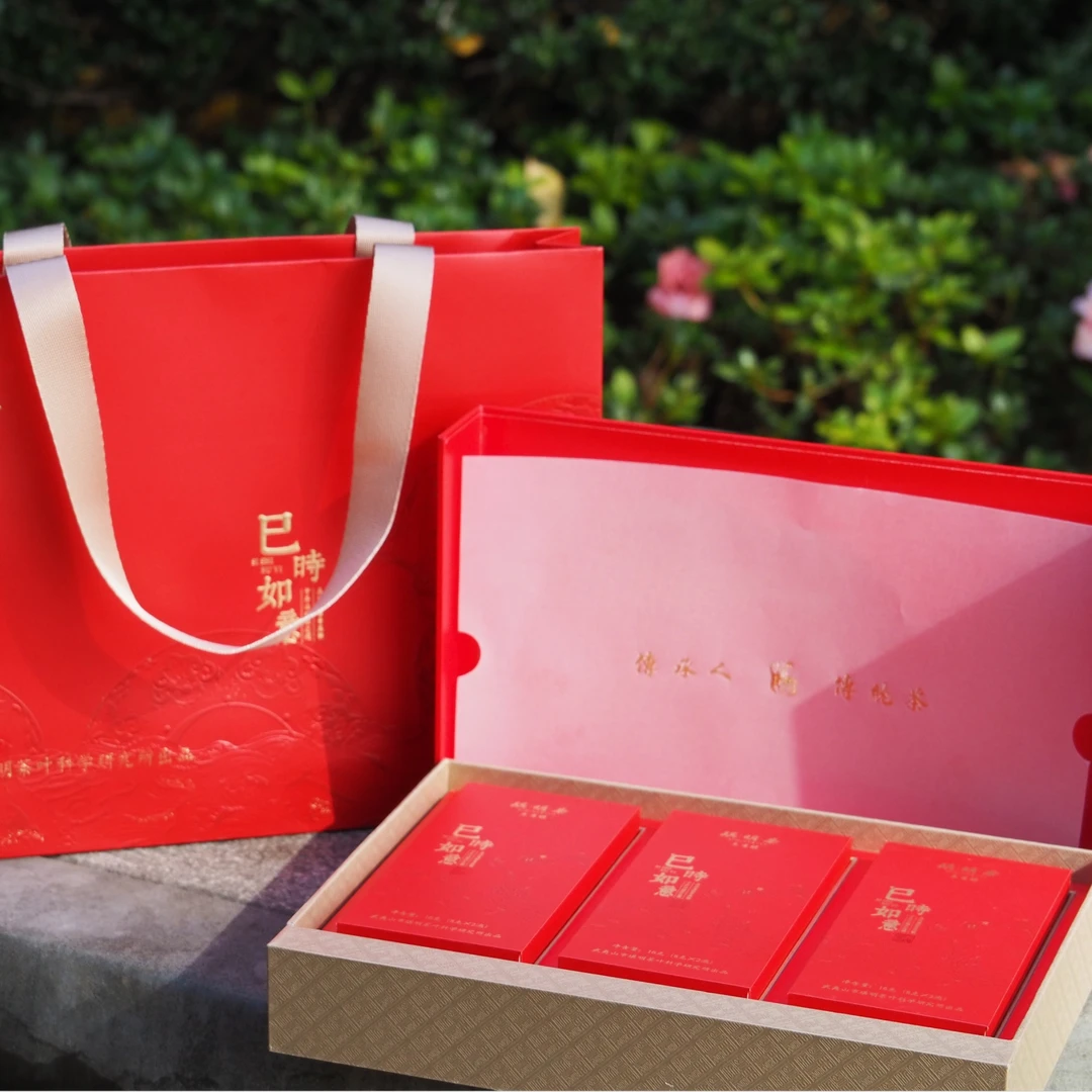 【贺岁茶·巳时如意】非遗王顺明亲制传统工艺，水帘洞肉桂限量礼6泡