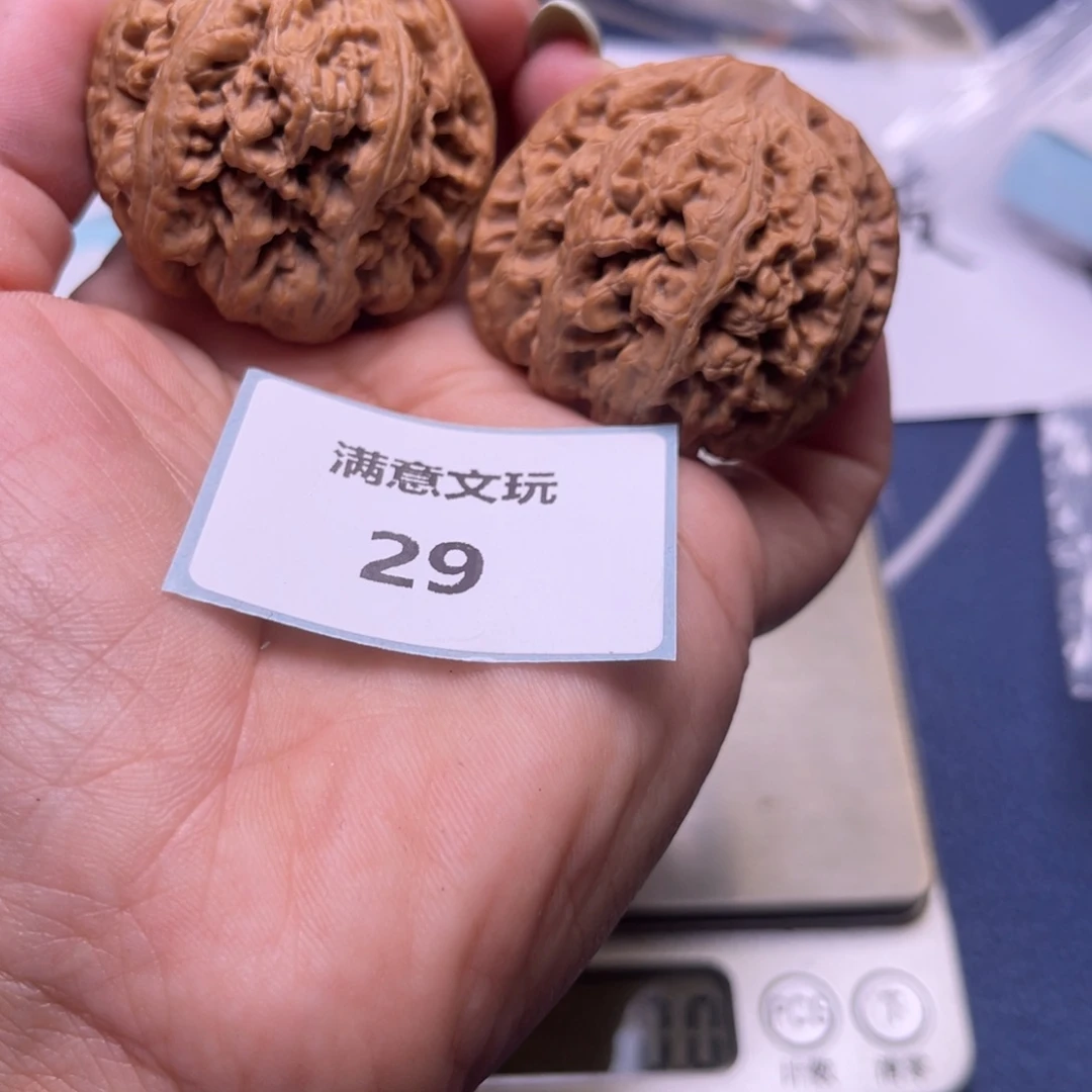 文玩核桃把件42粗筋29