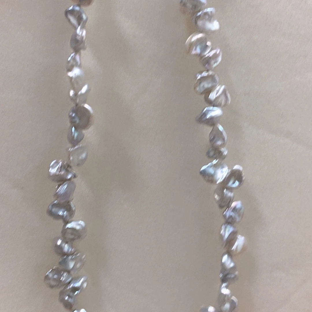 梵***豆淡水珍珠未镶嵌颈饰