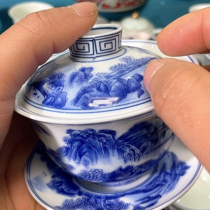 景德镇陶瓷主人杯144455