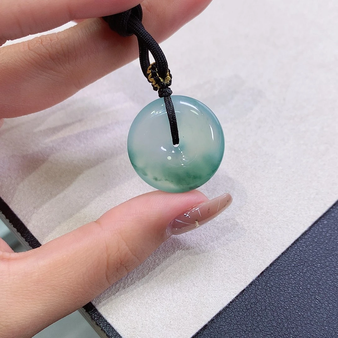 翡翠未镶嵌吊坠(不含链)24-6.1