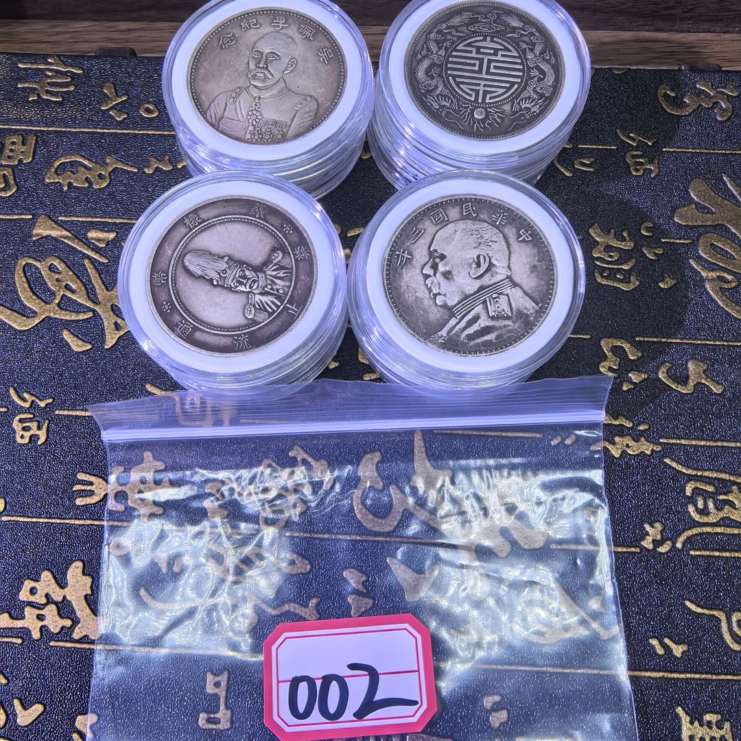 （玩古堂臻选）复古 精美大头龙洋系列可吹响可翻面工艺品摆件002