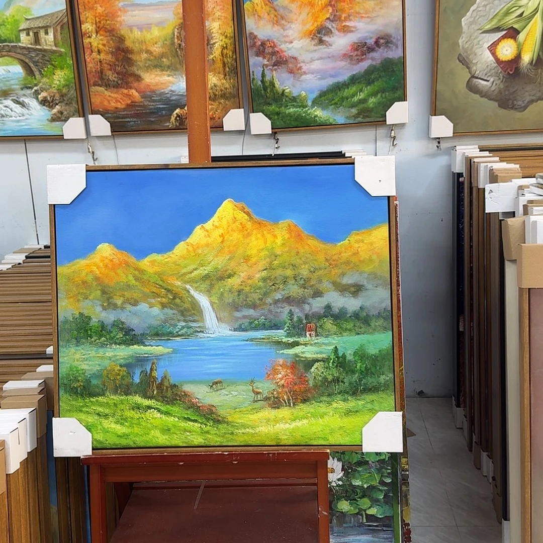 油画5060油画作品展作品展作品集展