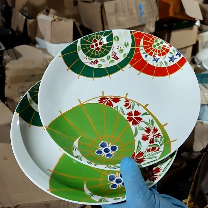 摆件陶瓷盘子碗啥都有