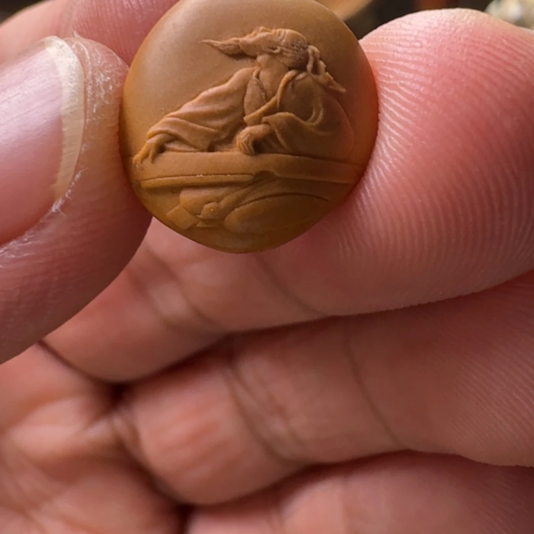 吱***喳橄榄核手串/手链核核