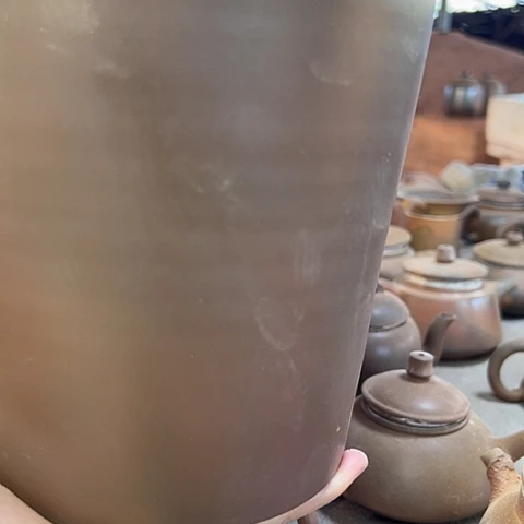 戬谷龙窑柴烧茶壶9