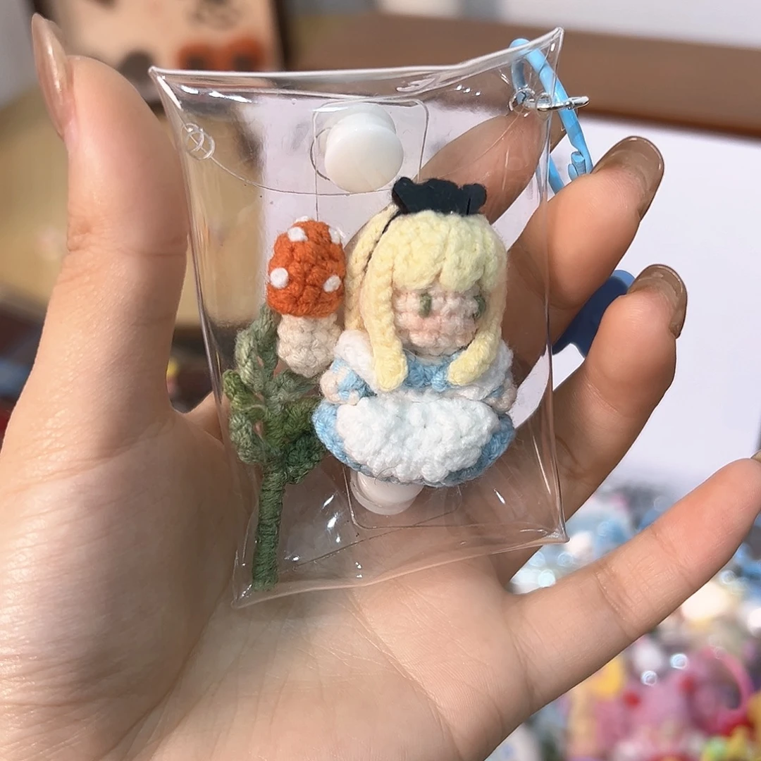 针织品手工钩织公主
