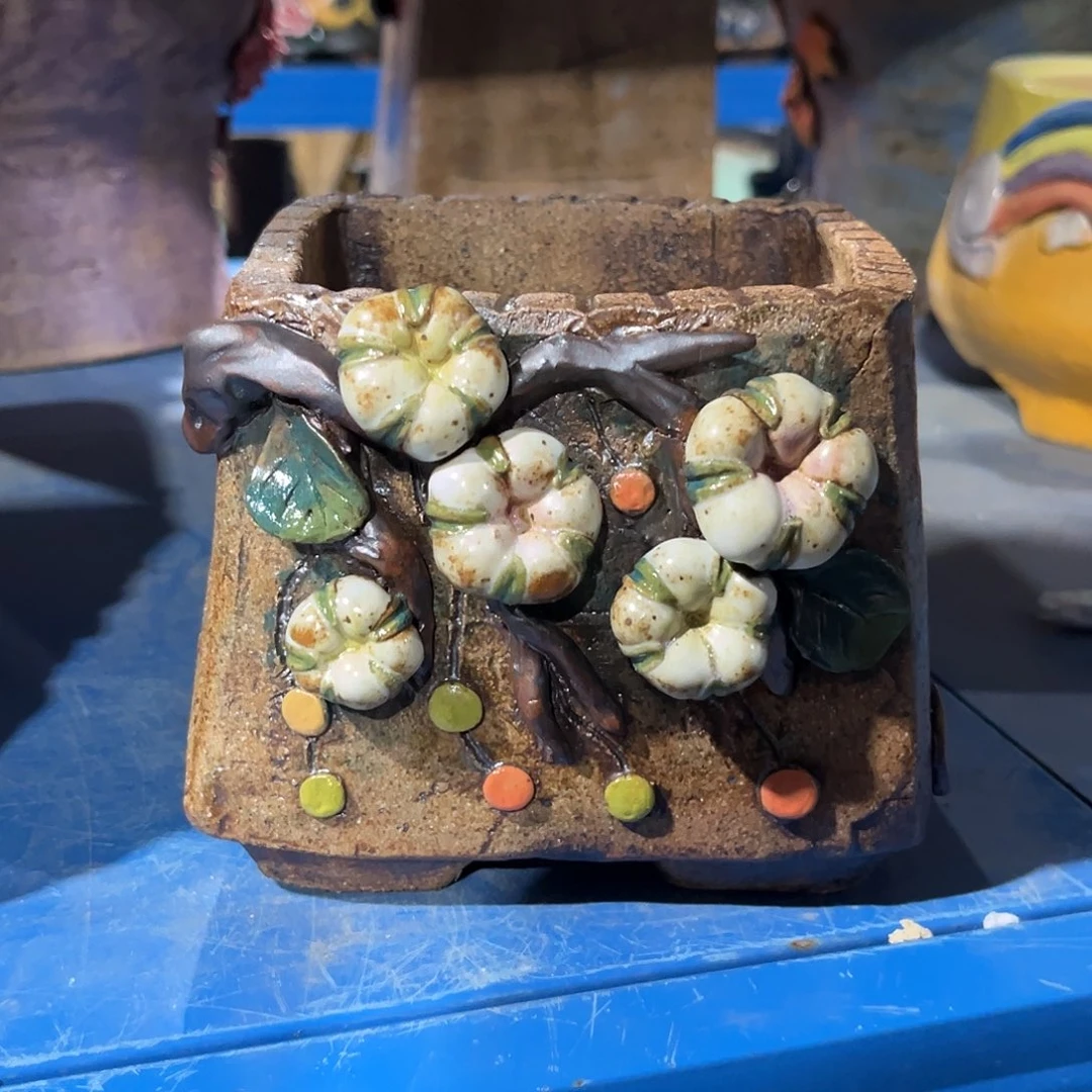 33 号陶然花器多肉植物手工花盆