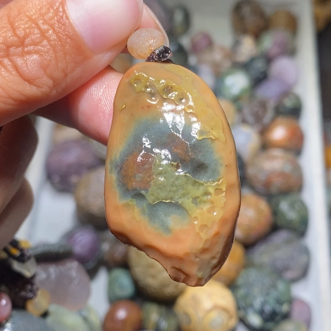 未镶嵌玛瑙/玉髓珠宝半成品