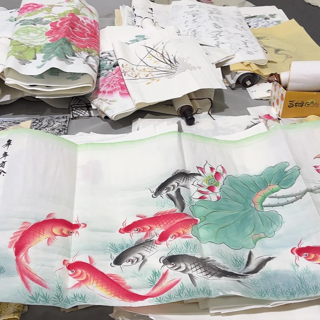 国画H精品国画作品