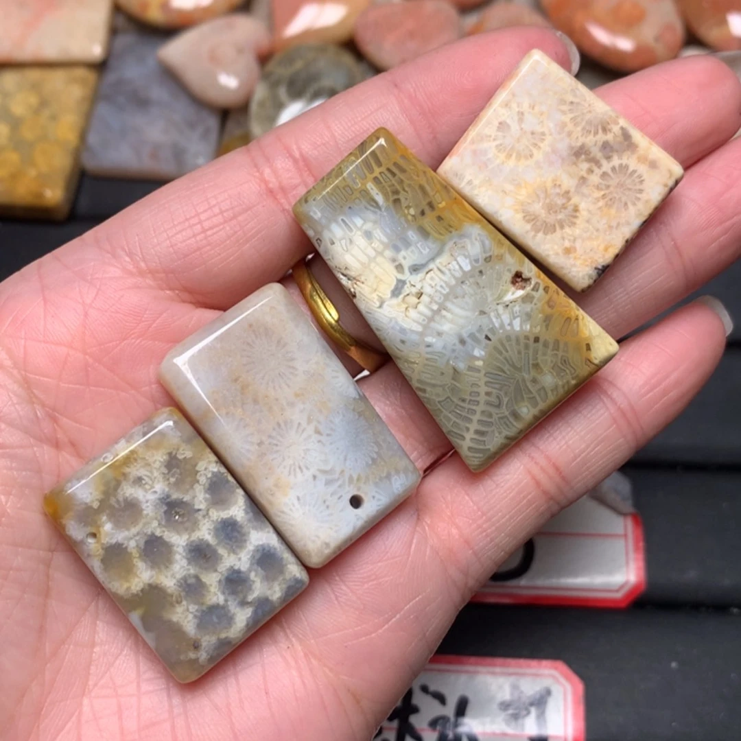 【闪购商品】硅化玉颈饰未镶嵌小****ಣ