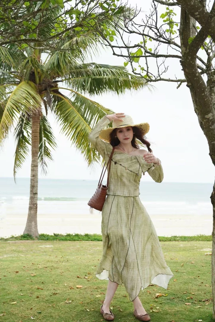 【慕莎服飾】碎花裙套装#23070