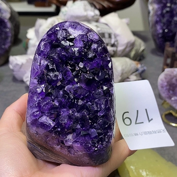 未镶嵌珠宝半成品紫晶