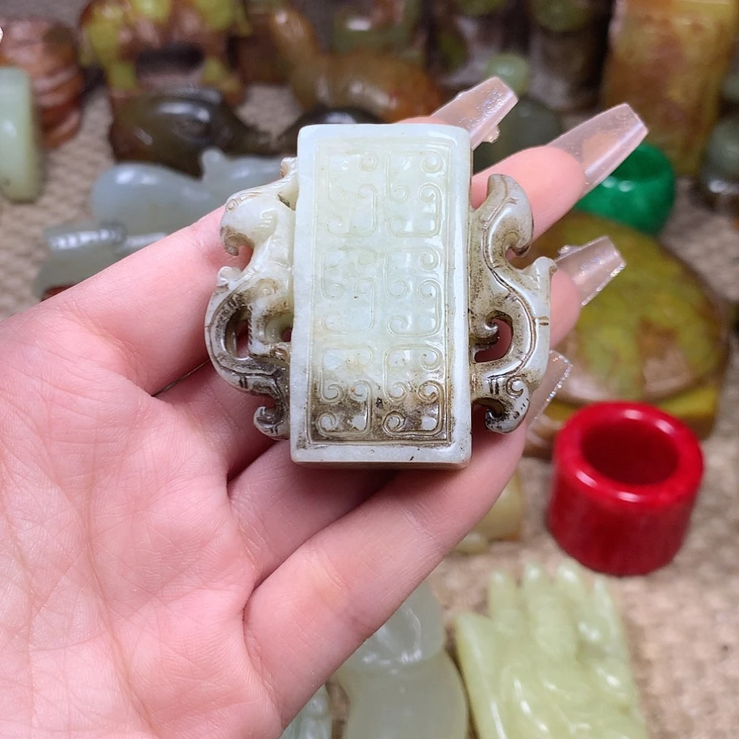 白玉菩提吊坠挂件