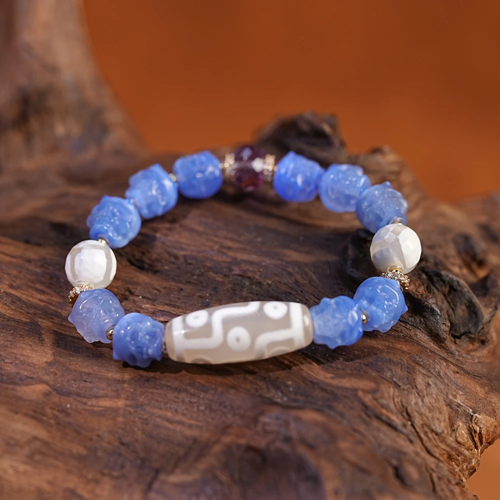 【原局养护】天医尸尸雪莲供手串S418 多样性发一