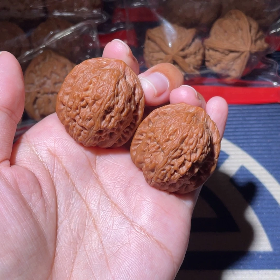 吊坠文玩核桃绣球34