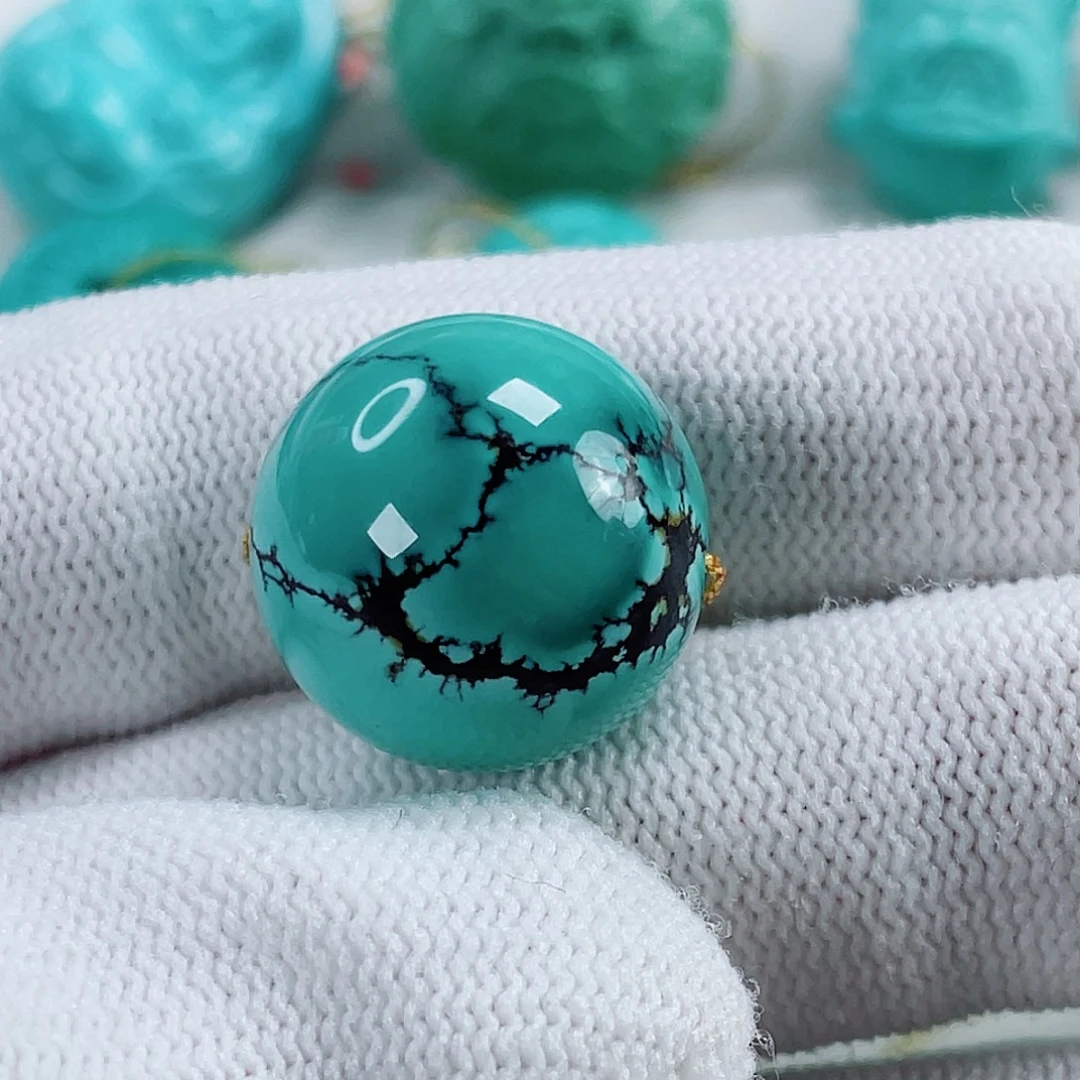 未镶嵌绿松石车挂