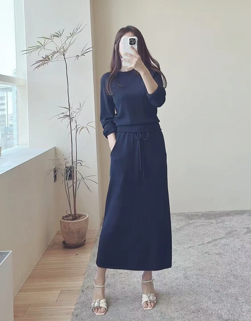 韩国正品羊毛上衣裙子一套no退no换