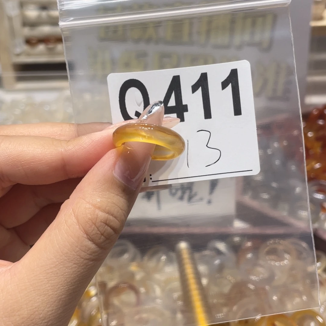 未镶嵌戒指玛瑙/玉髓411
