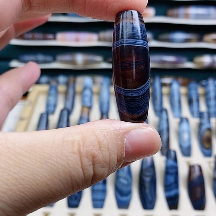 巨***坊玛瑙/玉髓未镶嵌颈饰