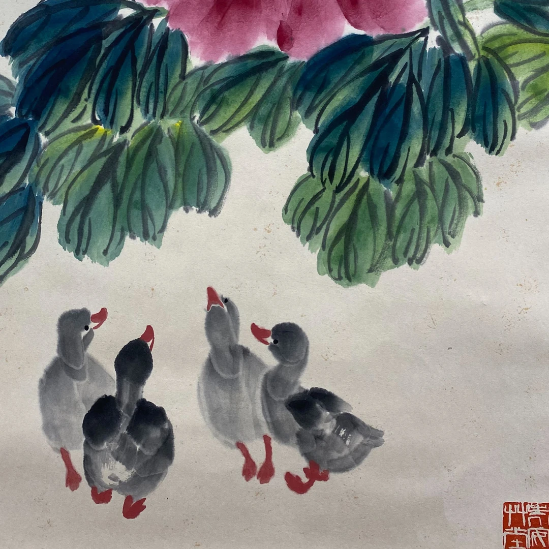 DZ8827 花鸟 纸本 68*45