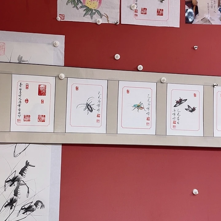 蒋***清国画冯老师手绘作品