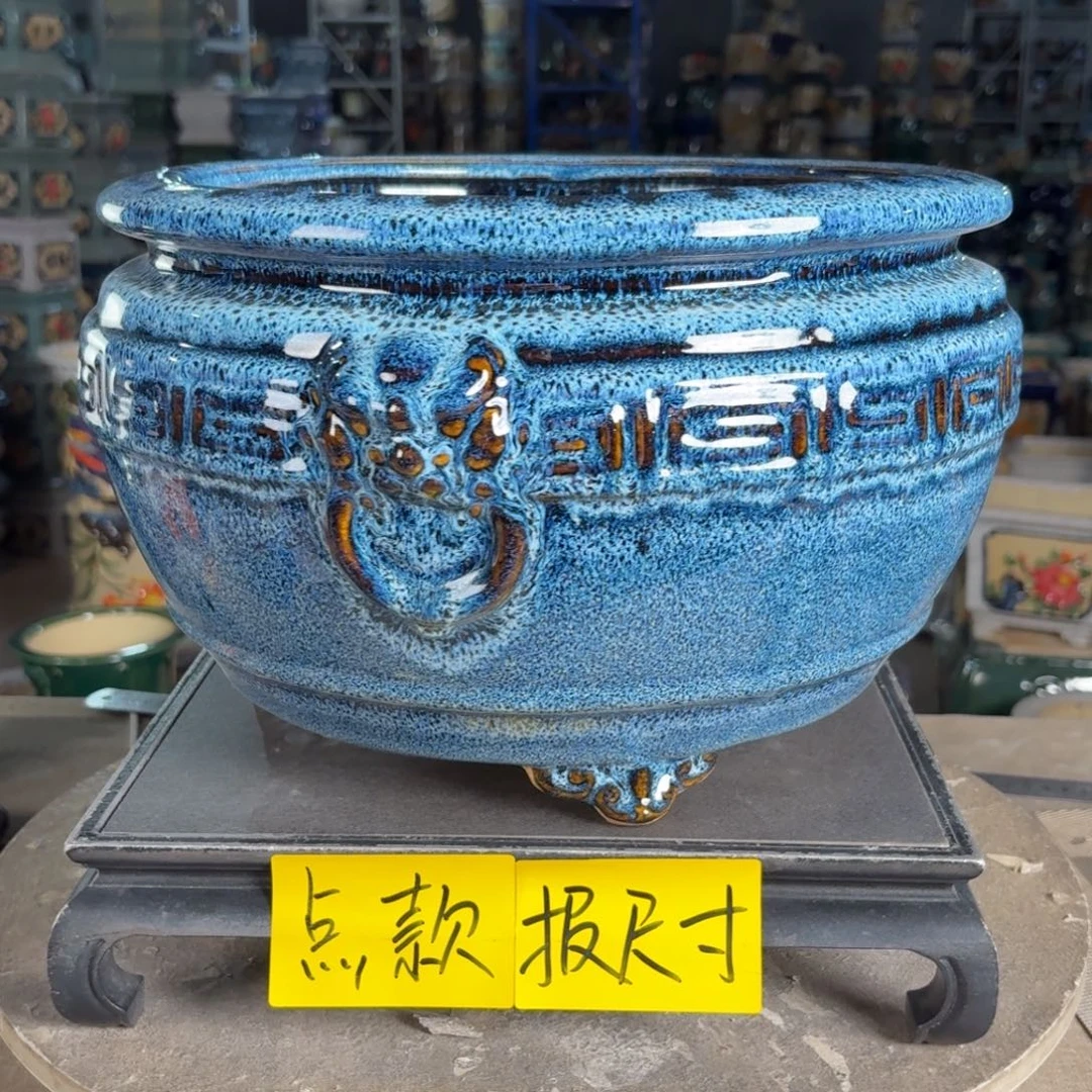 一风堂石湾花盆 内26*18
