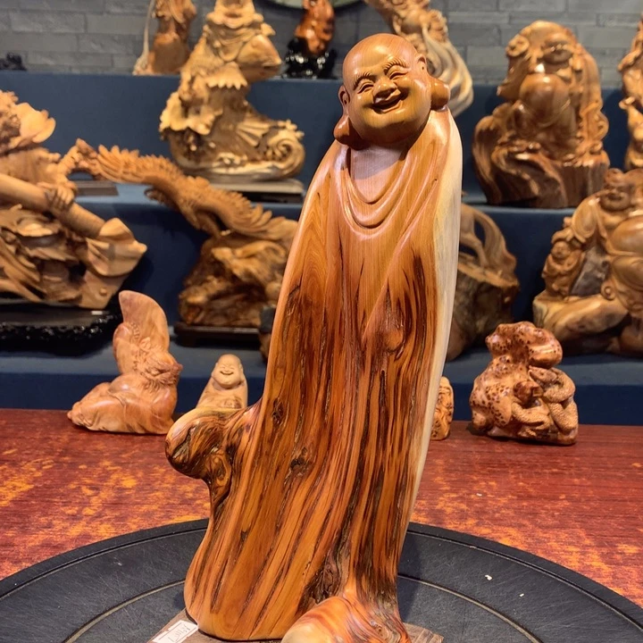 柏木（崖柏）根雕摆件