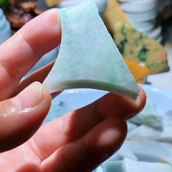 翡翠散珠边角料39