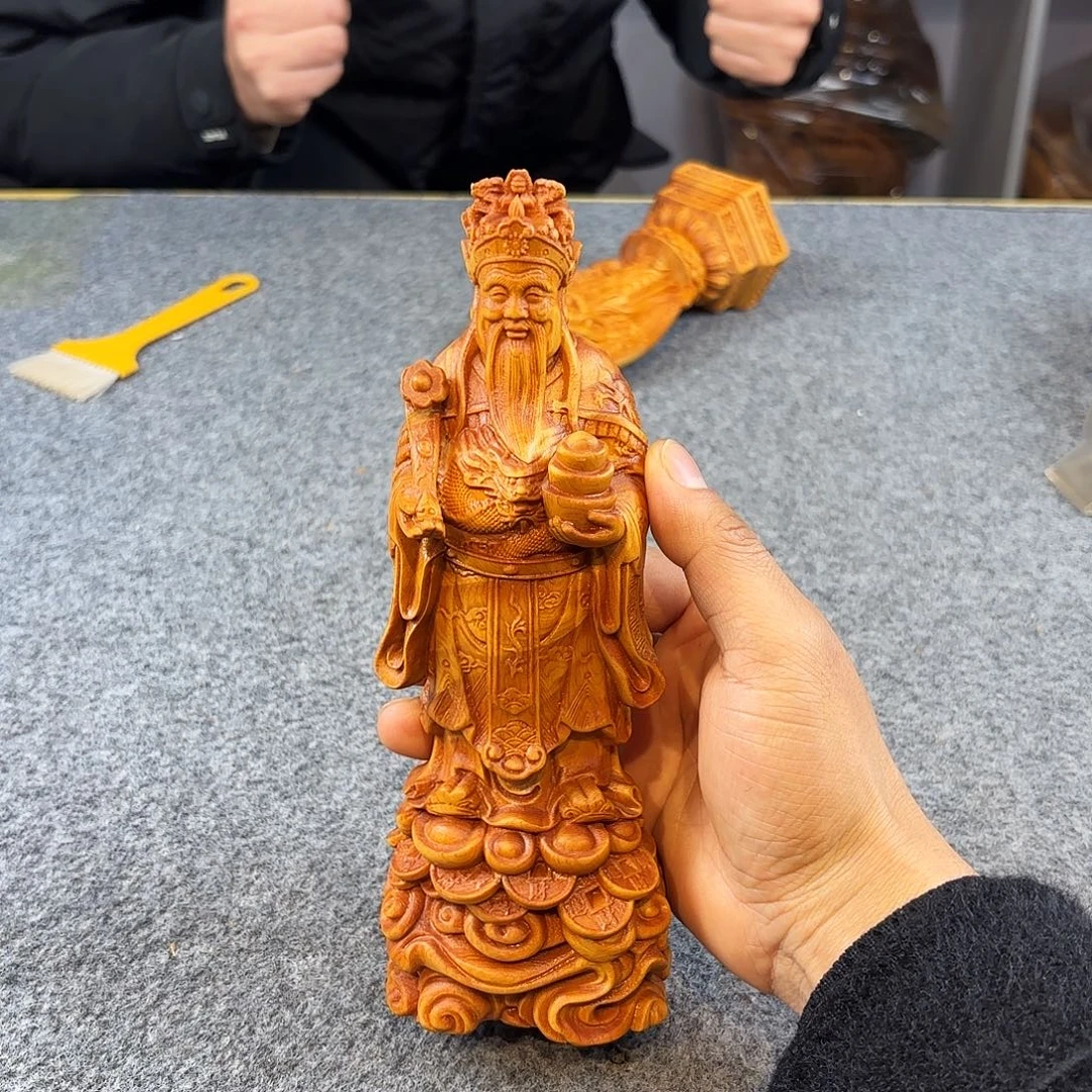 周***点崖柏财爷摆件 福利