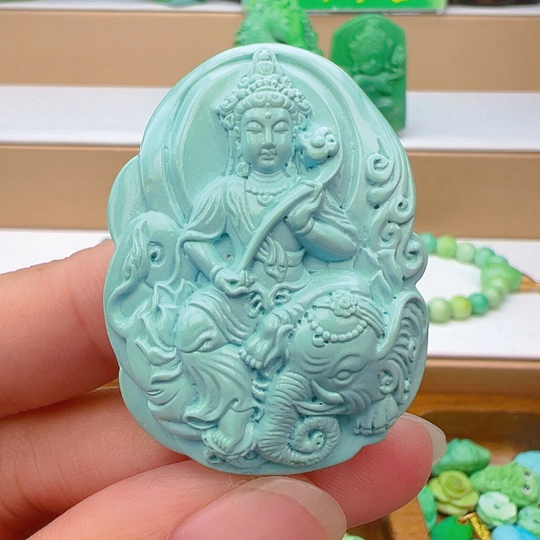 未镶嵌绿松石项链