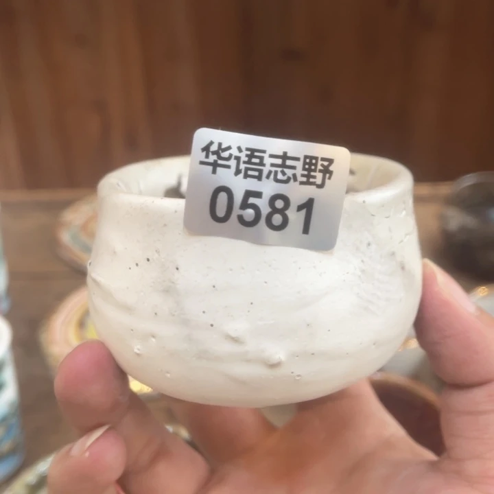 杯志野柴烧主人杯