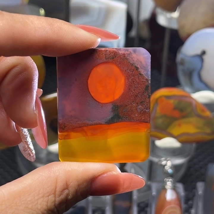 未镶嵌吊坠(不含链)玛瑙/玉髓