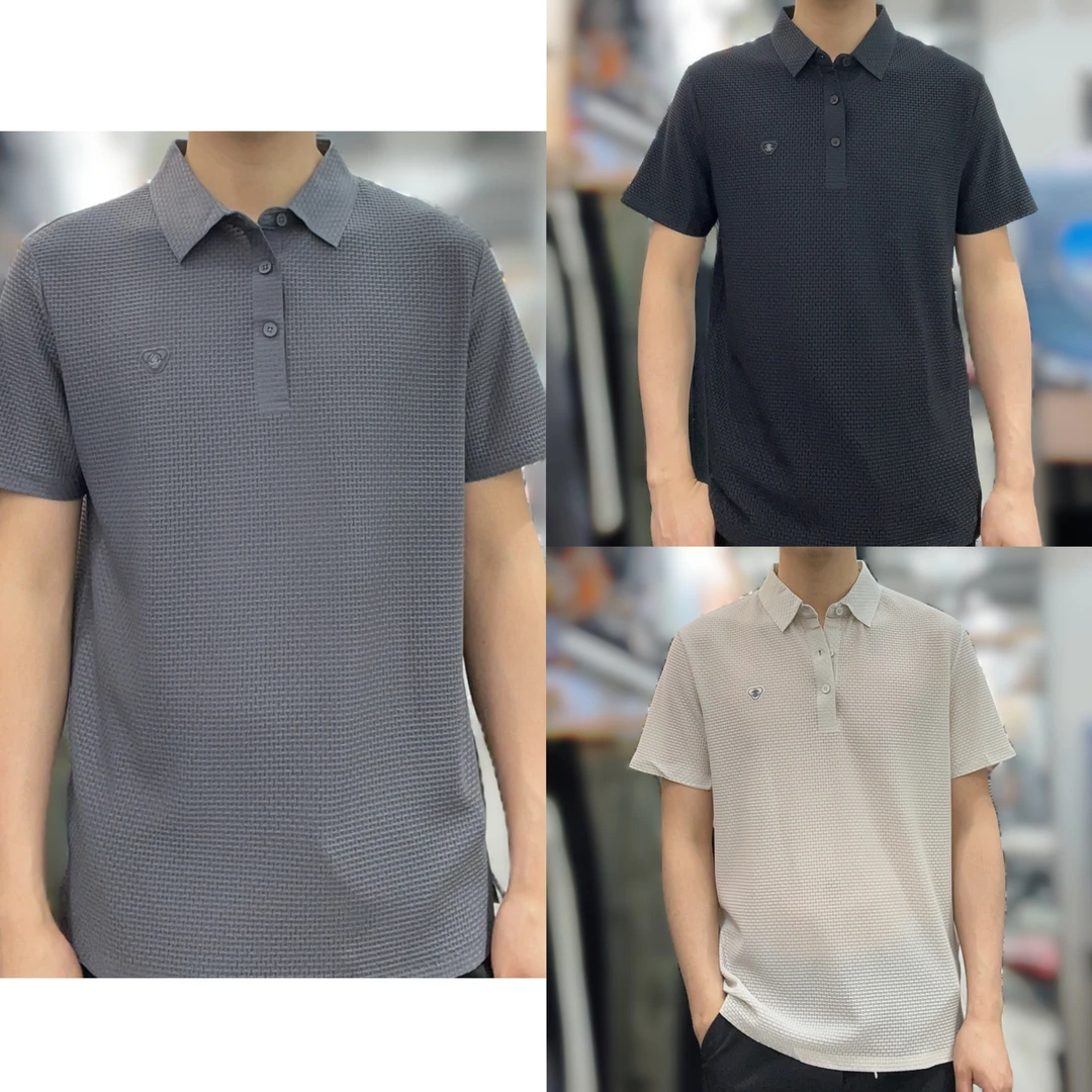 1102男士夏季冰感polo衫时尚简约百搭