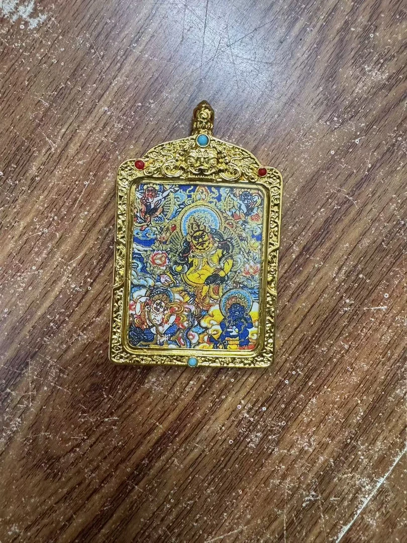 A唐卡绘画唐卡吊坠382