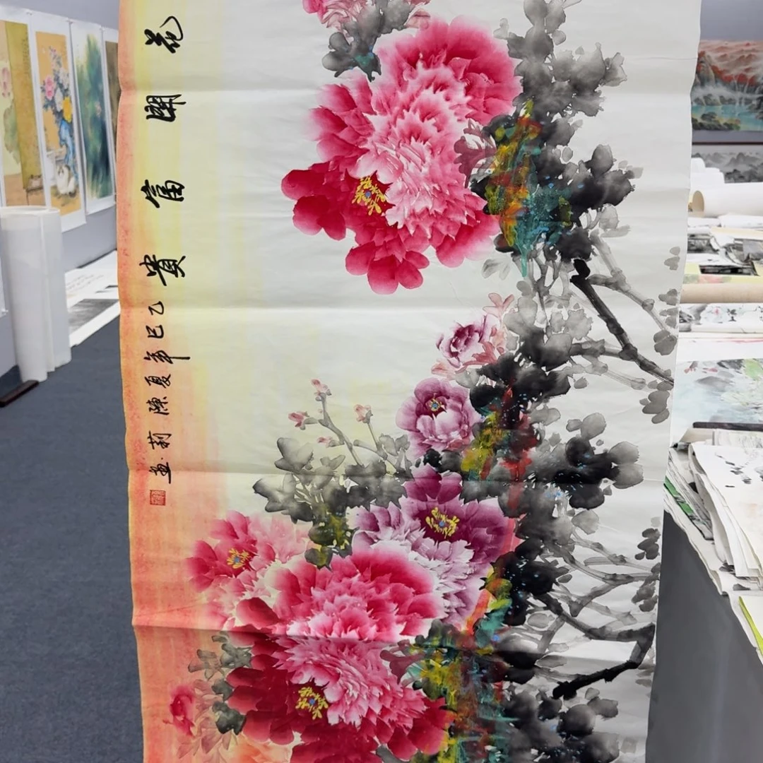 国画纯手绘作品欣赏